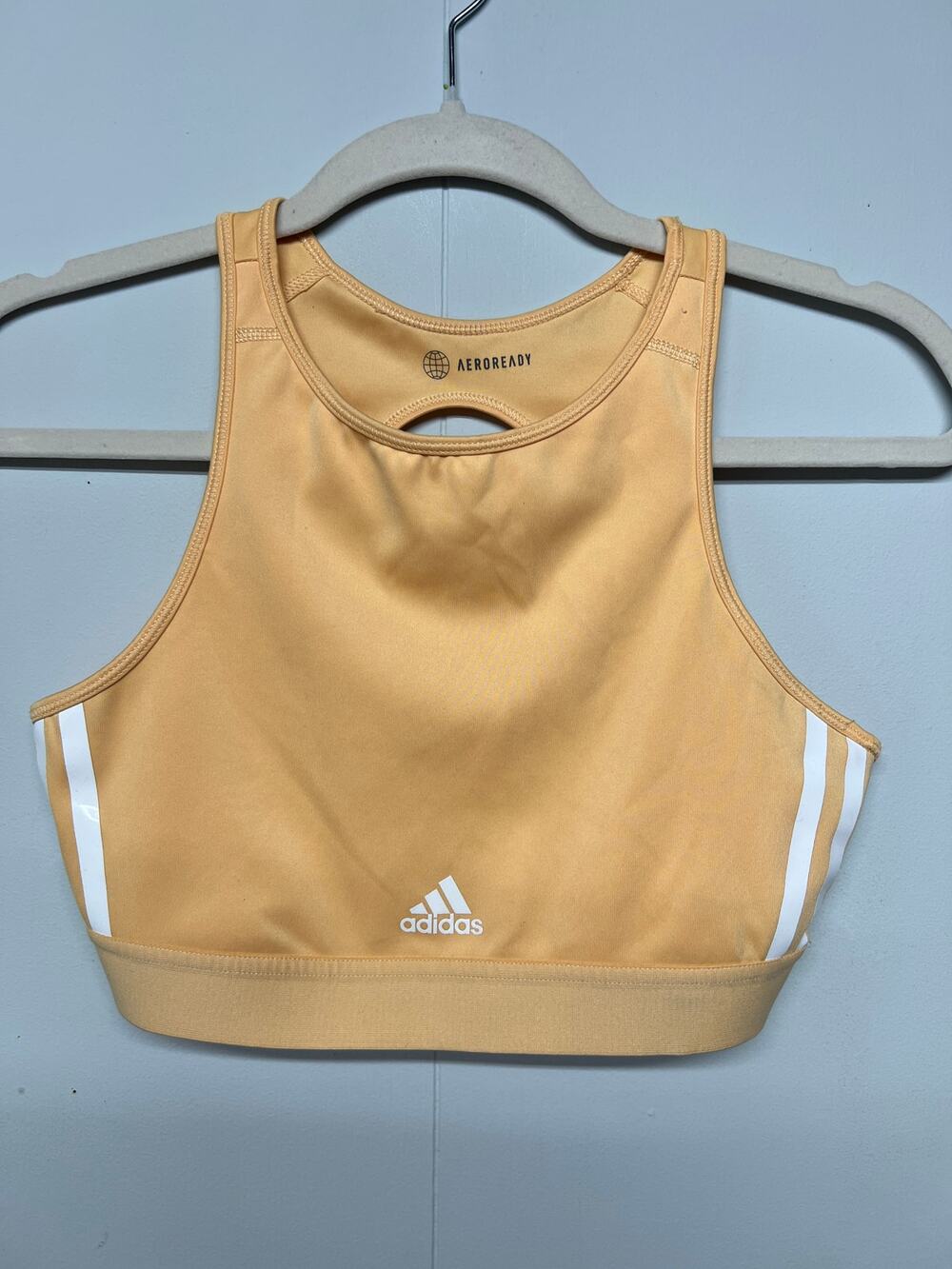 Adidas Aeroready Sports Bra Womens Medium Activewear Running Gym Training Yoga
